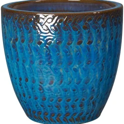 Vaso in terracotta smaltata Woolly Deroma Ø 23 cm