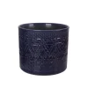 Vaso per piante in ceramica S 14,5x14,5x13 cm blu