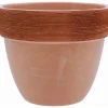 Vaso per piante Patavium in terracotta graffiato ø 20 cm