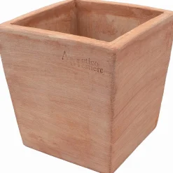 Vaso Quadro Moderne in terracotta artigianale 30x30x30 cm