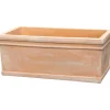 Vaso rettangolare CHI 56x28,5x21,5 cm terracotta