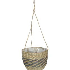 Vaso sospeso grigio naturale Ø 22 x 17 cm
