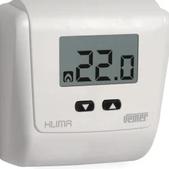 VEMER termostato elettronico da parete KLIMA LCD