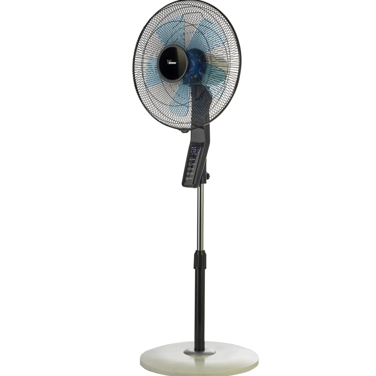 Ventilatore a piantana Bimar 5 pale Ø 40 cm nero