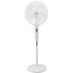 Ventilatore a piantana DCG 40 cm 3 Velocità con pannello solare Ø 40 cm H 120 cm