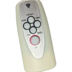 Ventilatore a piantana 3 pale Ø 40 cm bianco