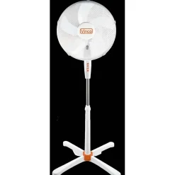 Ventilatore a piantana Vinco 3 pale Ø 40 cm bianco
