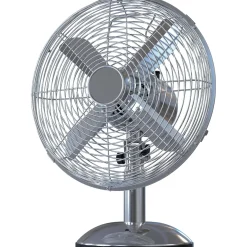Ventilatore da tavolo 30 cm cromato