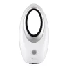 Ventilatore da terra Muna Bladeless senza pale bianco