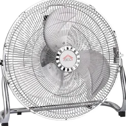 Ventilatore da terra 3 pale Ø 45 cm cromo