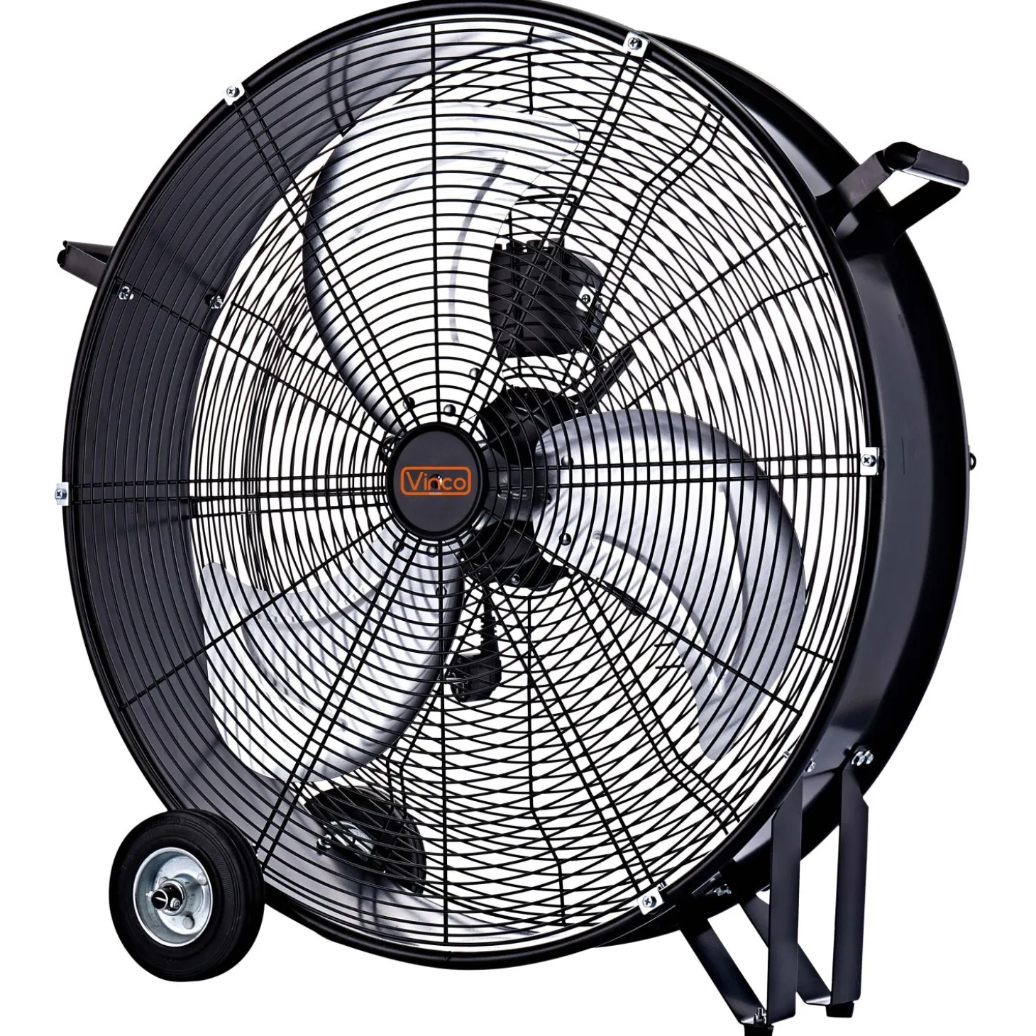 Ventilatore da terra 3 pale Ø 60 cm nero