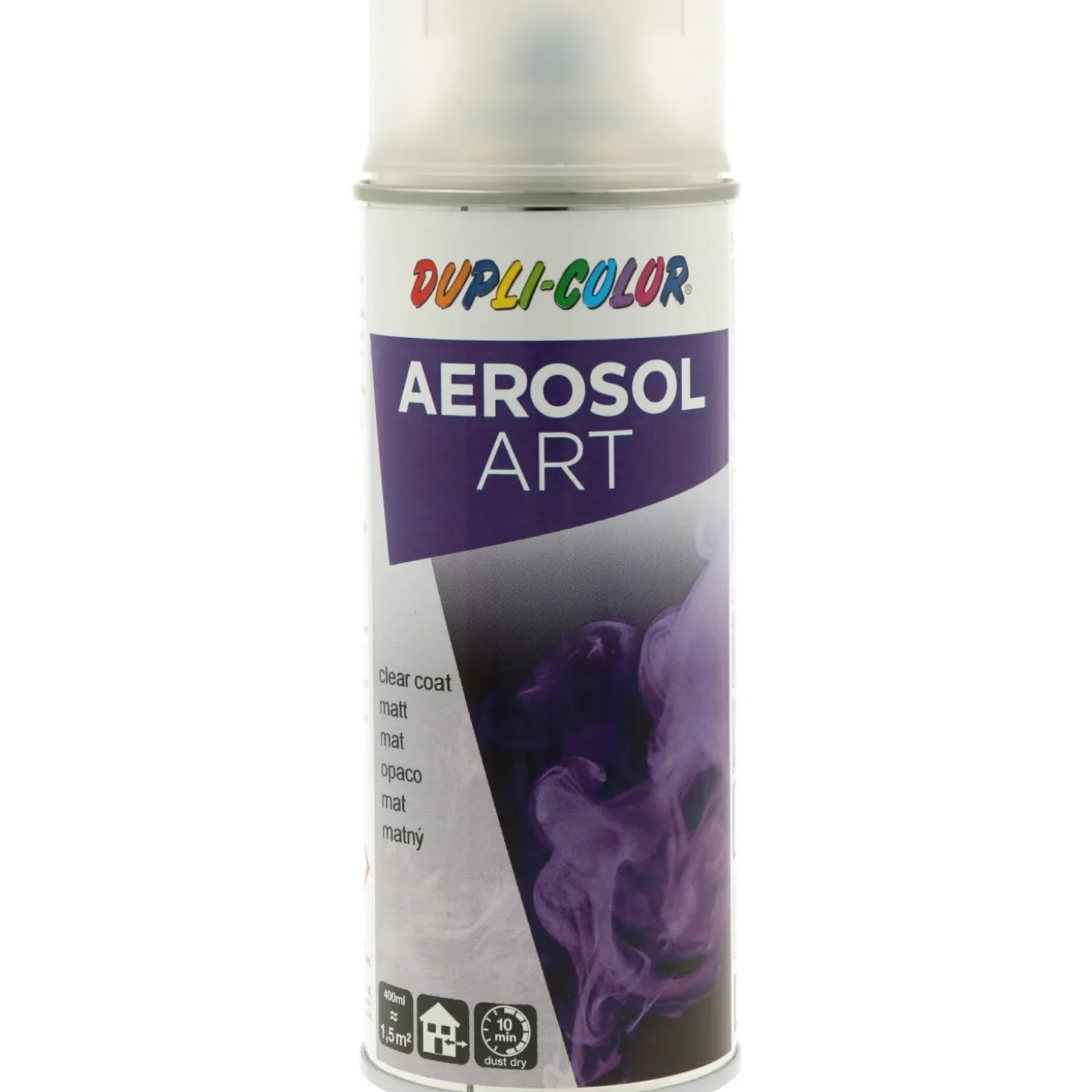 Vernice spray Dupli-Color Aerosol opaco Trasparente 400 ml
