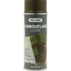 Vernice spray Dupli-Color Camouflage Giallo-verde opaco 400 ml