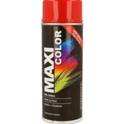 Vernice spray Maxi Color RAL 3020 rosso traffico lucido 400 ml