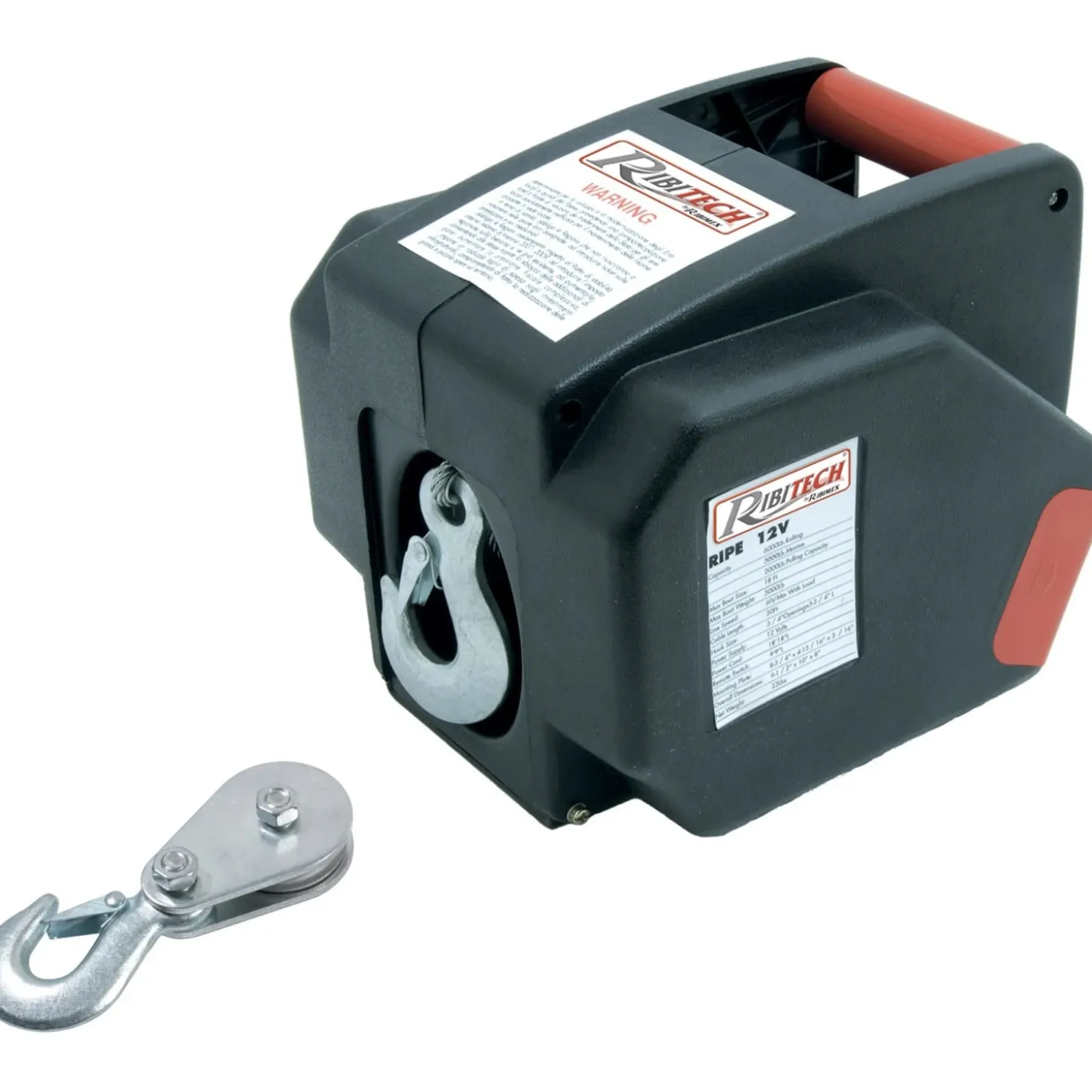 Verricello elettrico Ribimex 12 V