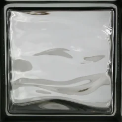 Vetrocemento BM Aqua Reflex nero 19x19x8 cm