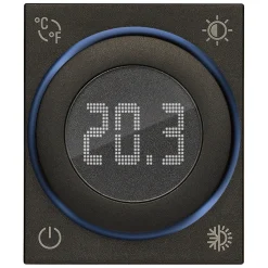 Vimar termostato a rotella 100-240V 2M nero