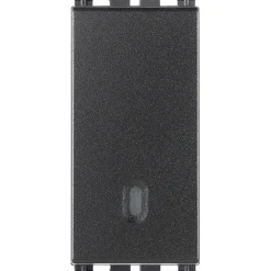 Vimar Arké interruttore 1P 16 AX 250 V tasto sostituibile colore grigio