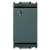 Vimar Idea interruttore 1P 16AX 250 V luminoso colore grigio