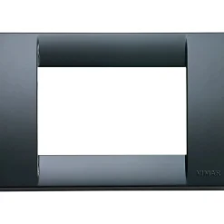 Vimar Idea placca classica 3M colore grigio grafite