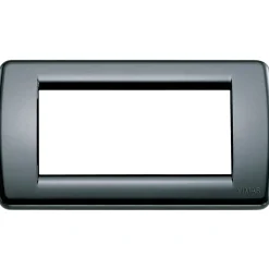 Vimar Idea placca Classica 4M tecnopolimero colore nero