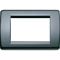 Vimar Idea placca Rondò 3M tecnopolimero colore grigio grafite