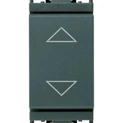 Vimar Idea pulsante commutatore 2P 10A 250 V colore grigio