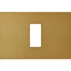Vimar 8000 placca 1M alluminio anodizzato scatto colore bronzo