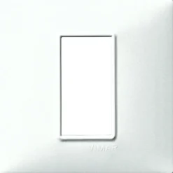 Vimar Plana placca 1M per pannelli colore bianco 80 x 80