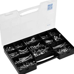 Vite e dado in valigeta LUX-TOOLS set 560 pz