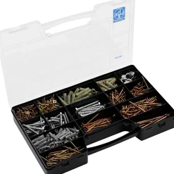 Vite per legno in valigetta LUX-TOOLS set 620 pz