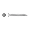 Vite per legno testa piana svasata acciaio inox 5x60 mm 10 pz