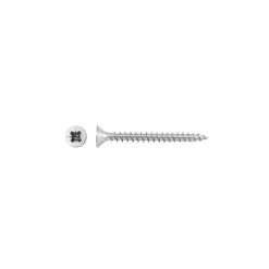 Vite per legno testa piana svasata acciaio inox 3x25 mm 25 pz