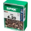 Vite SPAX TSP POZI bronzata 4x20 M 100 pz