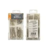 Viti per legno a testa piana svasata zincate gialle x60 pz