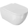 WC sospeso Arc in ceramica bianca lucida 54x35 cm