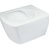 WC sospeso Song a parete senza bordo 37x35 cm bianco
