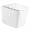 WC vaso Adige rimless filo muro bianco