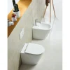 WC vaso Brenta rimless filo muro bianco