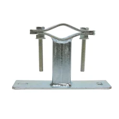 Zanca in ferro zincato tipo Emilia 10 cm