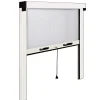 Zanzariera avvolgibile Irs 140x160 cm bianca