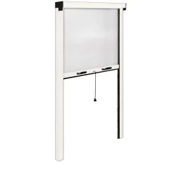 Zanzariera avvolgibile verticale Irs 140x240 cm bianca