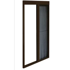 Zanzariera plissettata orizzontale Irs 120x240 cm marrone